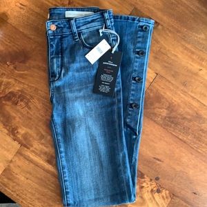 NWT Pilcro by Anthropologie Jeans - High-rise Boot Cut.  Size 25.  In-seam = 31”